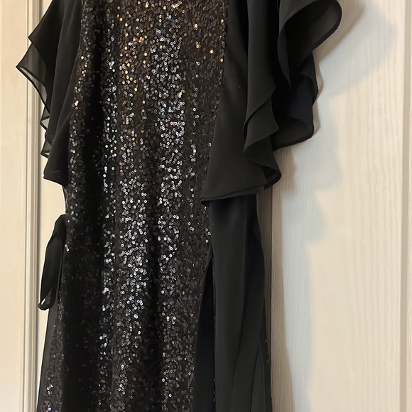 Laundry by Shelli Segal 0P black sequin dress - Picture 4 of 9